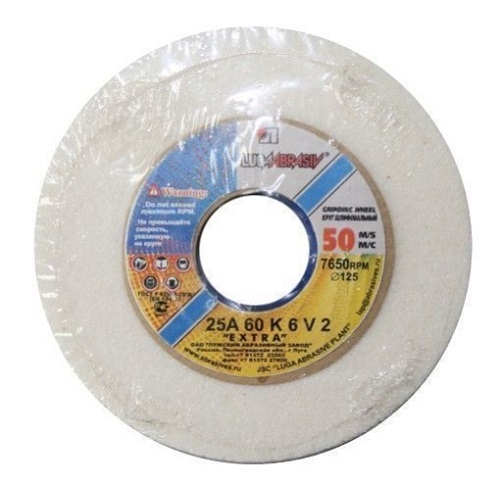 Круг шлифовальный 125х20х32 25A 60 K 6 V 50 LUGA