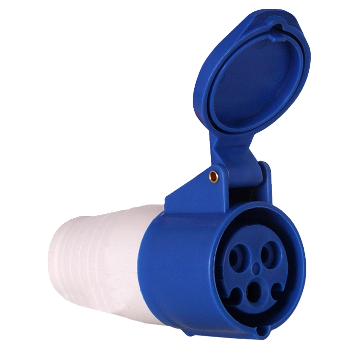 Розетка переносная 2Р+РЕ 32А 220В ETP