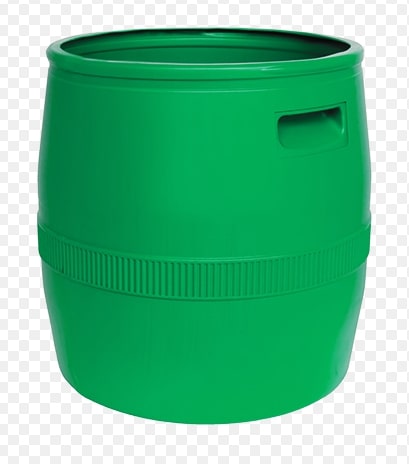 Бочка 35л с крышкой хозяйственная БЗПИ