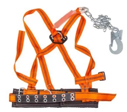 Пояс строительный с наплечными лямками ППВ строп аГ ПОТЕНЦИАЛ