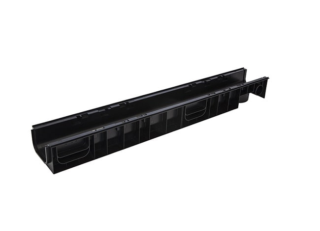 Лоток 100.95 h99 пластиковый Ecoteck (черный)