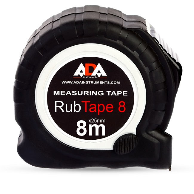 Рулетка 8 м 25 мм, ADA RubTape 8