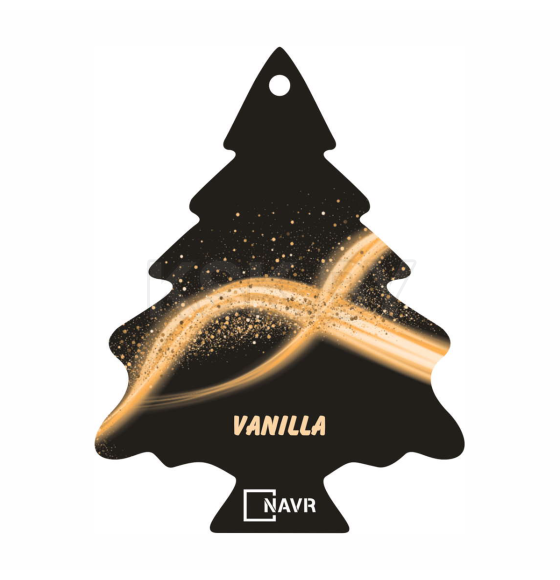 Ароматизатор автомобильный картонный VANILLA NG-K-005