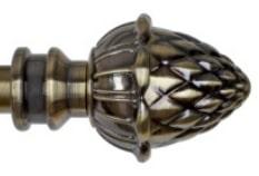 Наконечник Агра 16 мм, золото антик, 2 шт