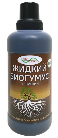 Биогумус жидкий Укоренин подкормка для всех видов растений 600мл