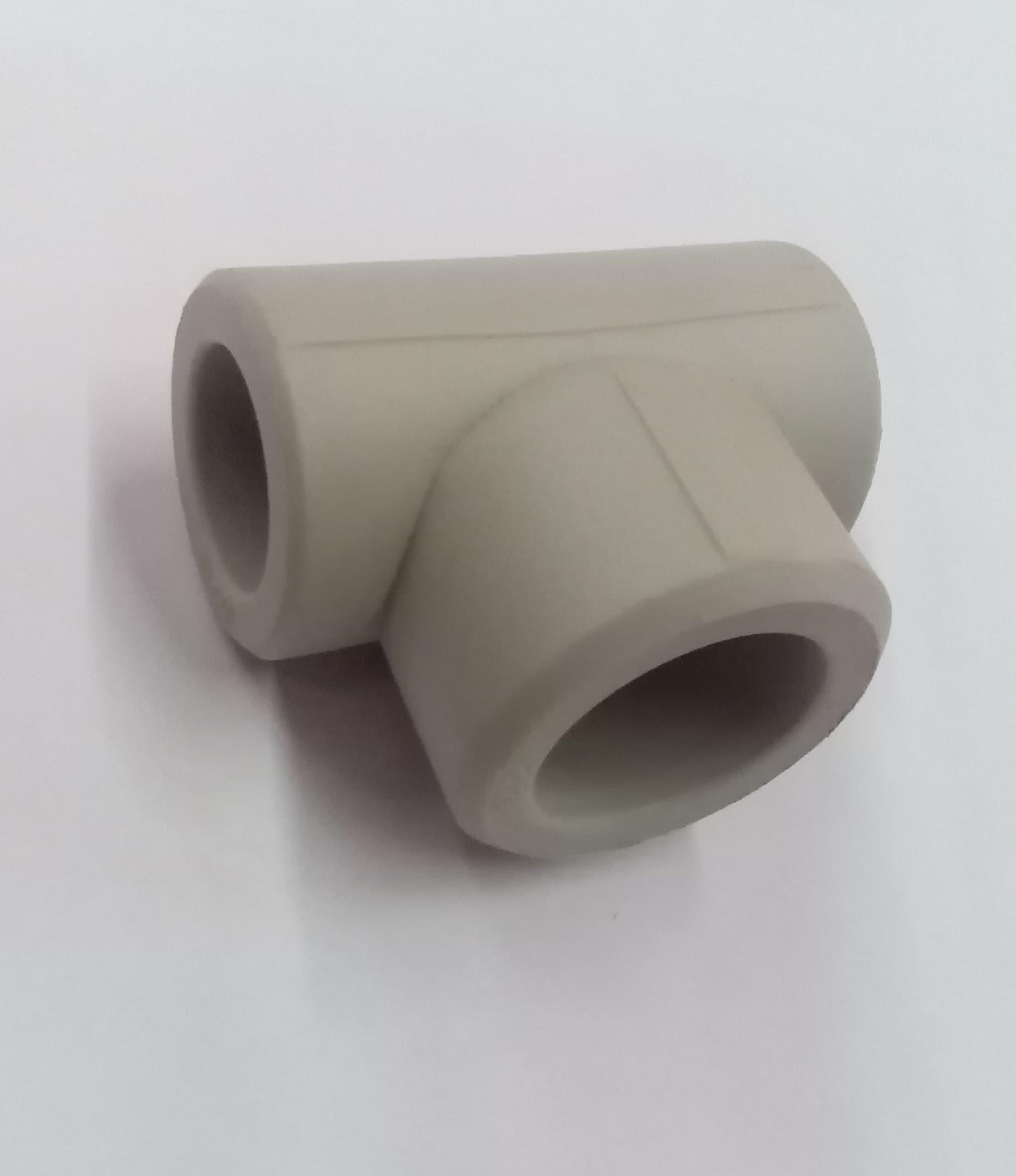 Тройник полипропиленовый переходной 20х25х20 мм (Турция)