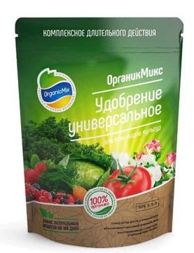 Удобрение Универсальное ОрганикМикс 850г