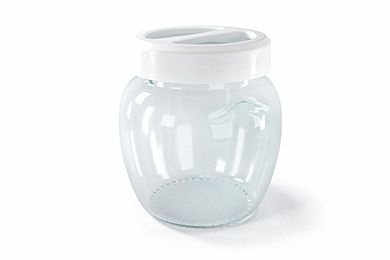 Стакан косметический Megan (снежно-белый) BEROSSI АС 90601000