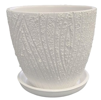 Кашпо керамическое 6273/2 с подставкой 2.4л