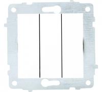 Выключатель 3-клавишный, Ovivo Grano