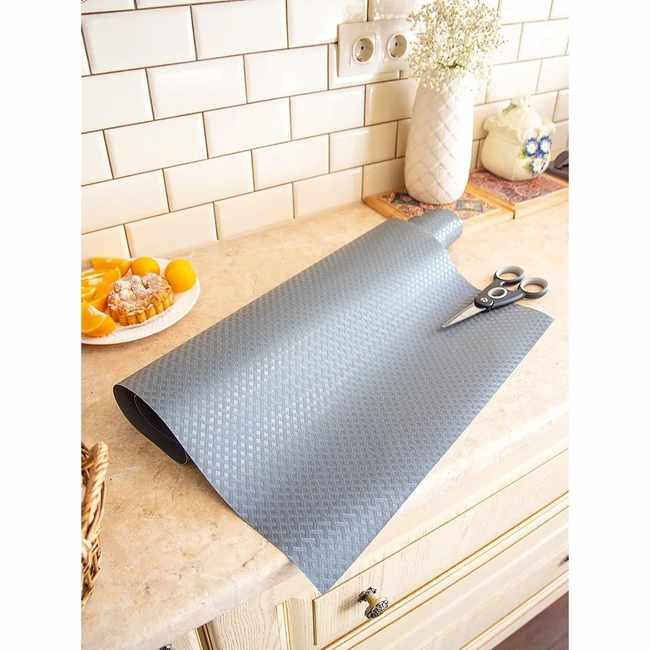 Коврик в ящик 16 мм 50x150 см серый Фея Порядка EVA-063