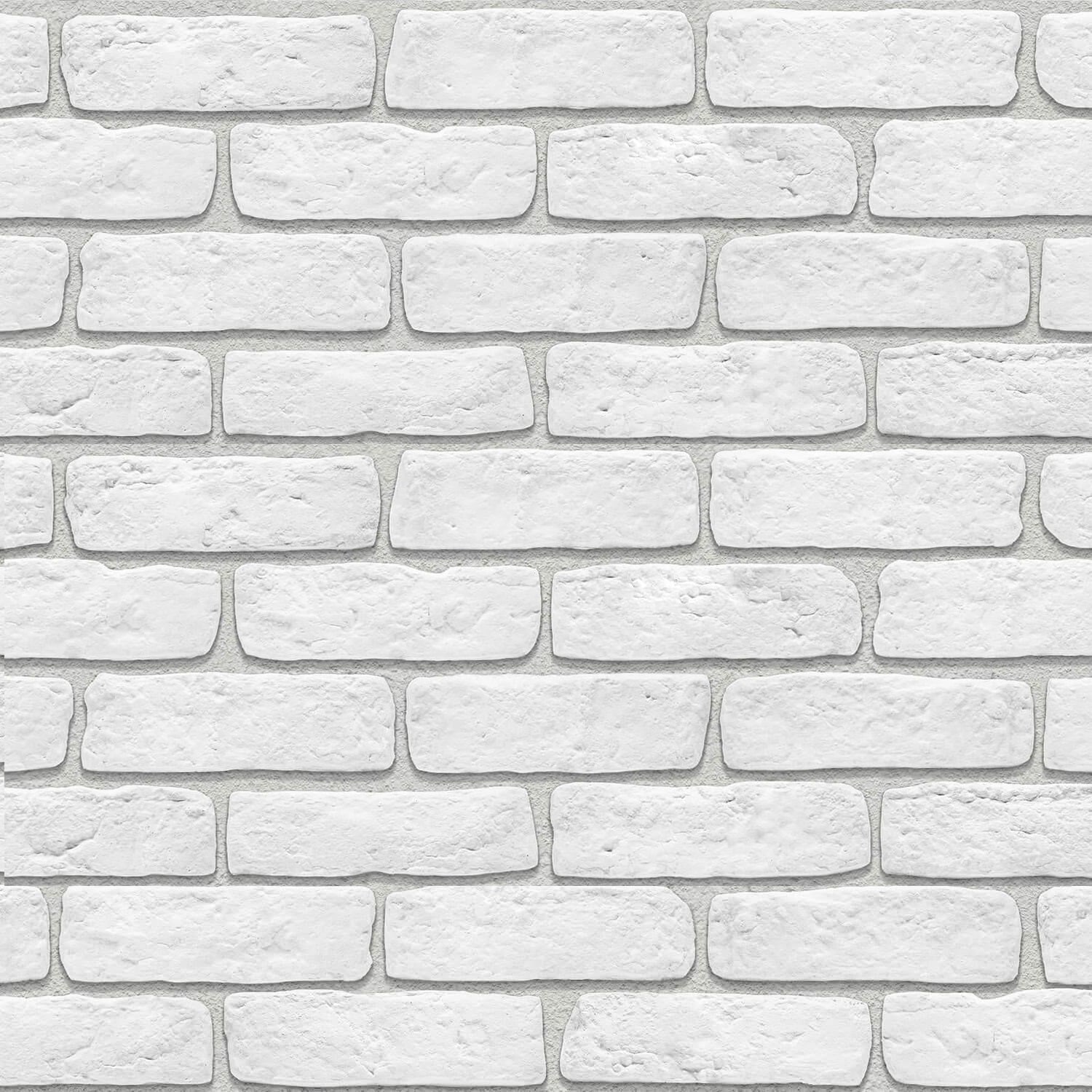 Декоративный камень Кирпич старый (белый), упак. 0.7 м2