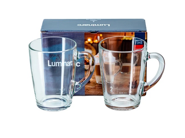 Набор кружек стеклянных 