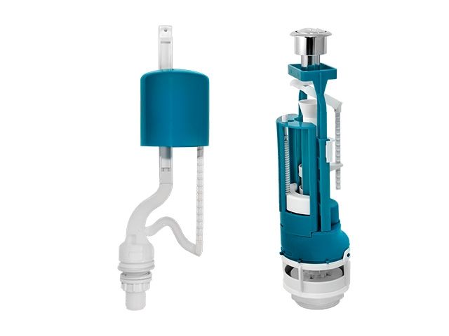 Арматура для смывных бачков с нижней подводкой, ИнкоЭр И - СБ2- НпрНРФ-АА-М