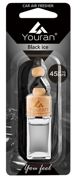 Ароматизатор автомобильный Youran You feel 4 мл Black ice