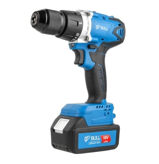 Дрель-шуруповерт аккумуляторная BULL SR 1802