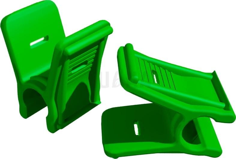 Зажим универсальный для трубки 10-12 мм 10 шт. Лиана