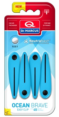 Ароматизатор автомобильный сухой EASY CLIP (4шт) Mix Dr.Marcus