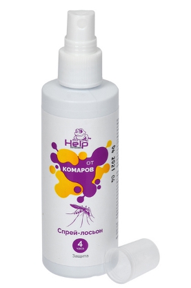 Спрей-лосьон от комаров 100 мл, HELP