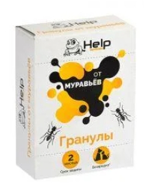 Гранулы от муравьев в коробке 80 гр.HELP