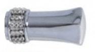 Наконечник Севилла 16 мм, хром, 2 шт