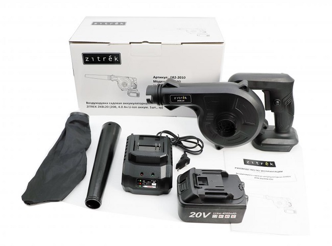 Воздуходувка аккумуляторная ZITREK ZKBL20