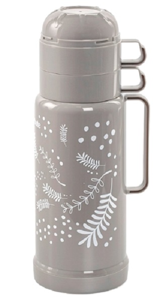 Термос для напитков 1 л Attribute Scandinavia ASK050 (с двумя чашками)