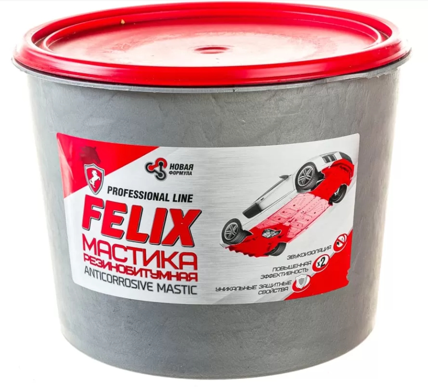 Мастика резино-битумная, 2кг FELIX