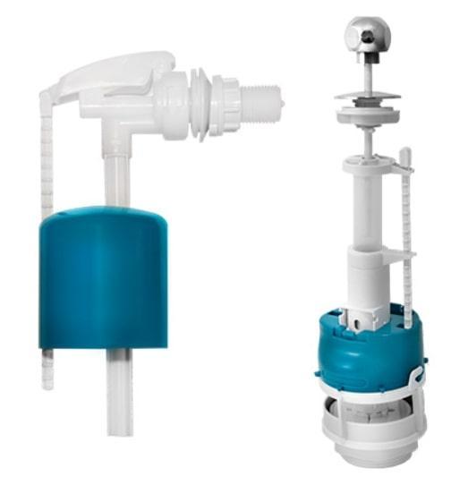 Арматура для смывных бачков (И - СБа-БпрН-А-М Р) с боковой подводкой ...