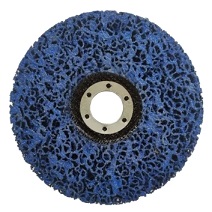 Круг зачистной 125х15x22мм коралловый Blue (синий) средней жесткости БАЗ 