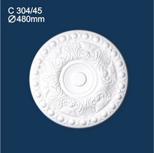 Декоративная розета инжекционная Solid С304/45