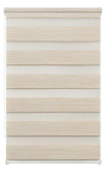 Штора рулонная день-ночь LB 22-02 Бруклин, LmDecor