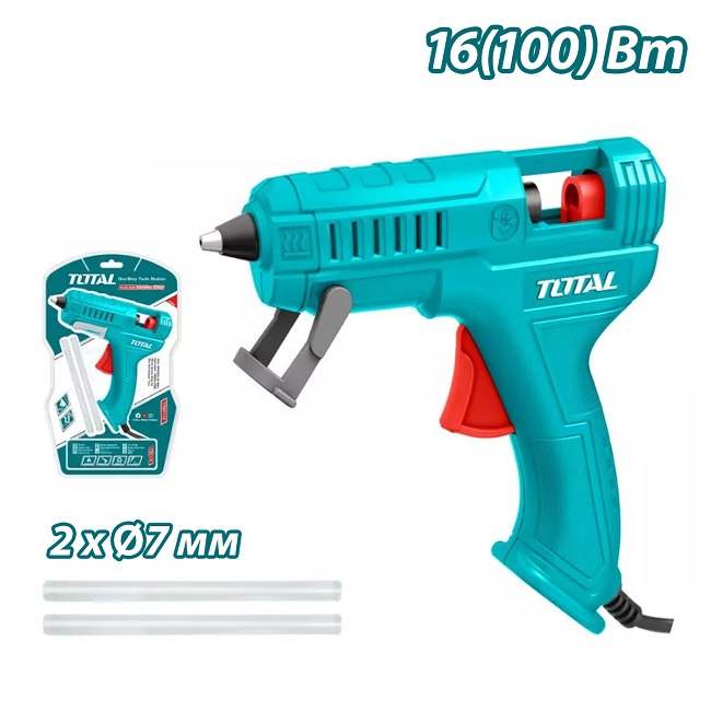 Пистолет клеевой TOTAL TT001116