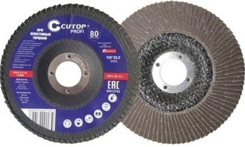 Круг лепестковый 125x22 мм P120 Cutop Profi