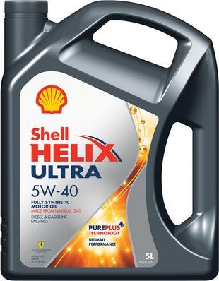 Масло моторное синтетическое Shell Helix Ultra 5W40 5 л