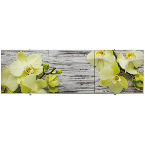 Экран под ванну Древесная орхидея 3D 1700 мм COMFORT ALUMIN