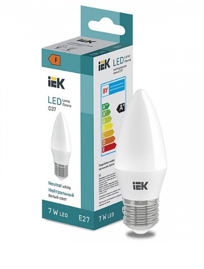 Лампа светодиодная LED LL-I-C37-7-230-40-E27 600 lm