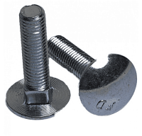 Болт мебельный DIN 603 M 8х25 мм