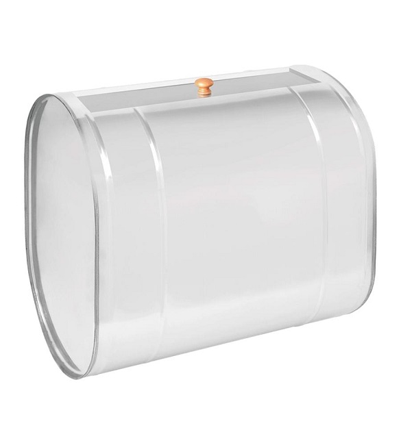 Бак нержавейка 55 л под контур (Горизонталь) (AISI 439) Везувий