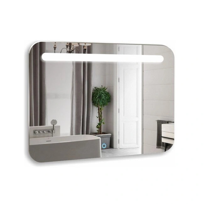 Зеркало Веста 80x55 см Silver Mirrors ФР-00001413 (подсветка, б/к сенсор)