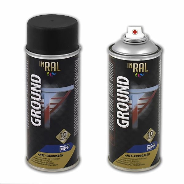 Грунтовка антикоррозийная INRAL GROUND быстросохнущая (белый 0.4 л)