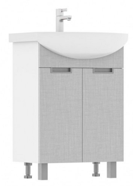 Тумба напольная Vario Sf 60.2D Volna с умывальником Балтика 60