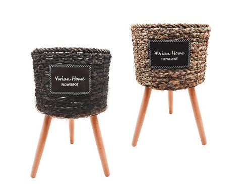 Кашпо пластмассовое 26х20х44см TM122108