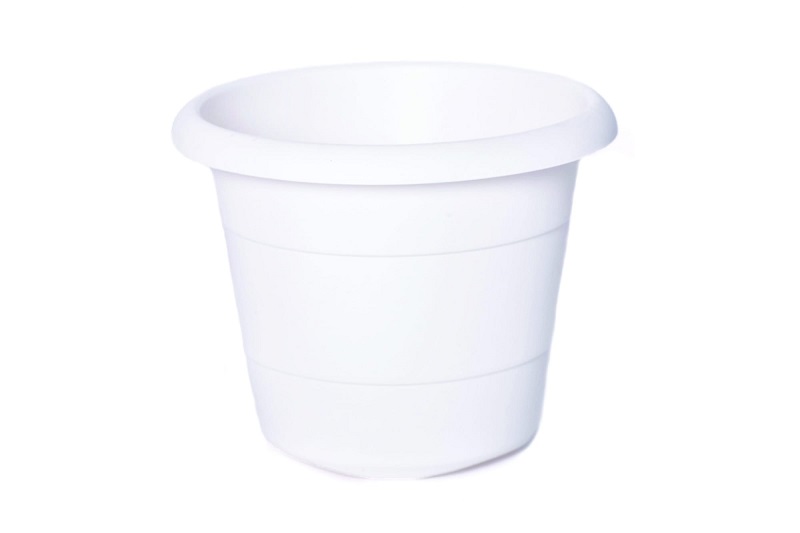 Горшок для цветов Примула высота 220мм белый GARDENPLAST