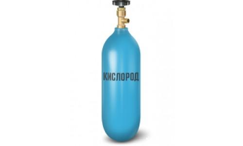 Баллон для сжатых газов 5л (кислород) Ярпожинвест