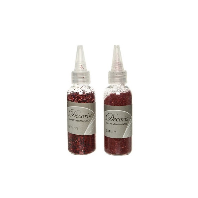 Блеск для декора, 45 г. красный, Kaemingk