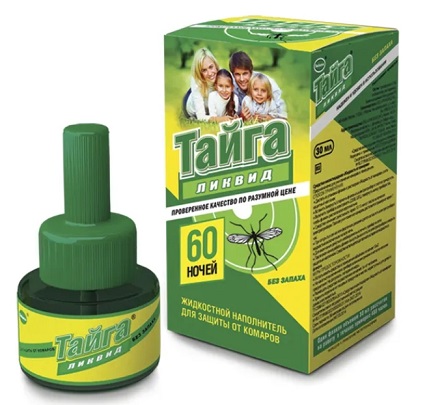Наполнитель жидкий от комаров Тайга 60 ночей Greenfield