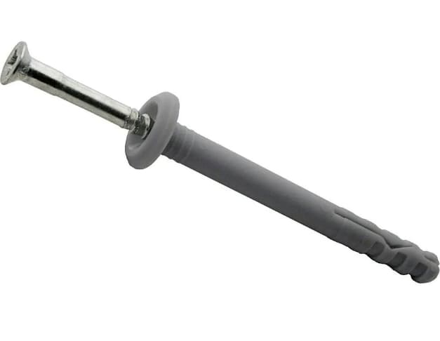 Дюбель-гвоздь быстрого монтажа 6х80 мм нахлест (20 шт) Tech-KREP