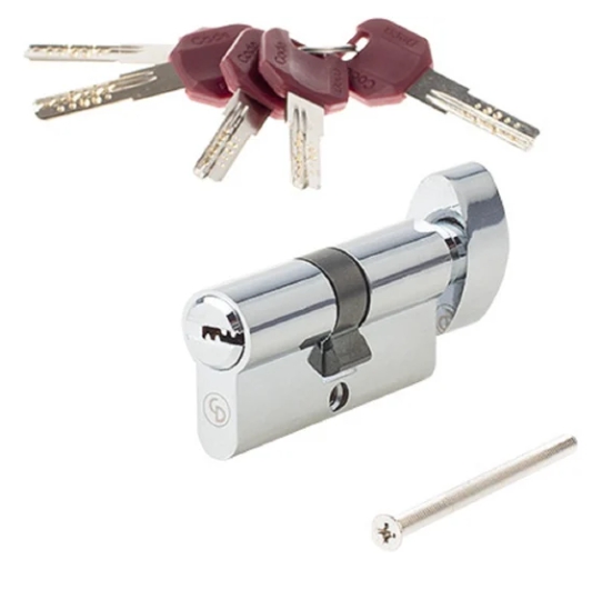 Цилиндровый механизм Code Deco (30x30) ZM-60-C-CR (00033893)
