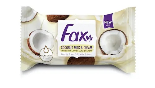 Мыло туалетное Крем & Кокосовое молочко 75 г Fax